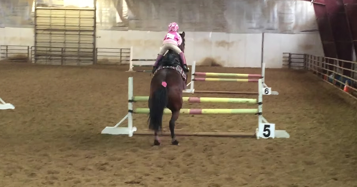5 Year Old Jumping - Kinsley and Ruby